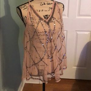 Day trip sequin tank